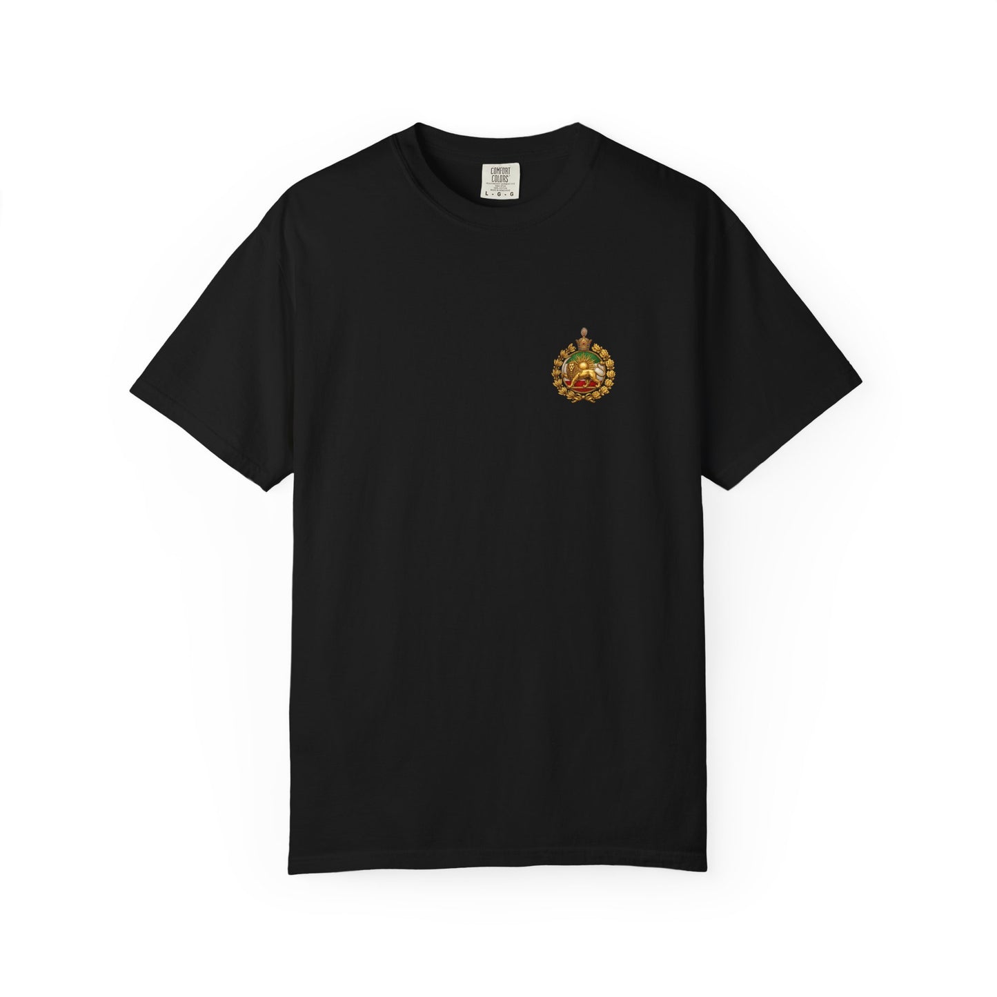 Lion and Sun T-Shirt - Shiro Khorshid Tee - Persian Iran Flag Unisex Shirt