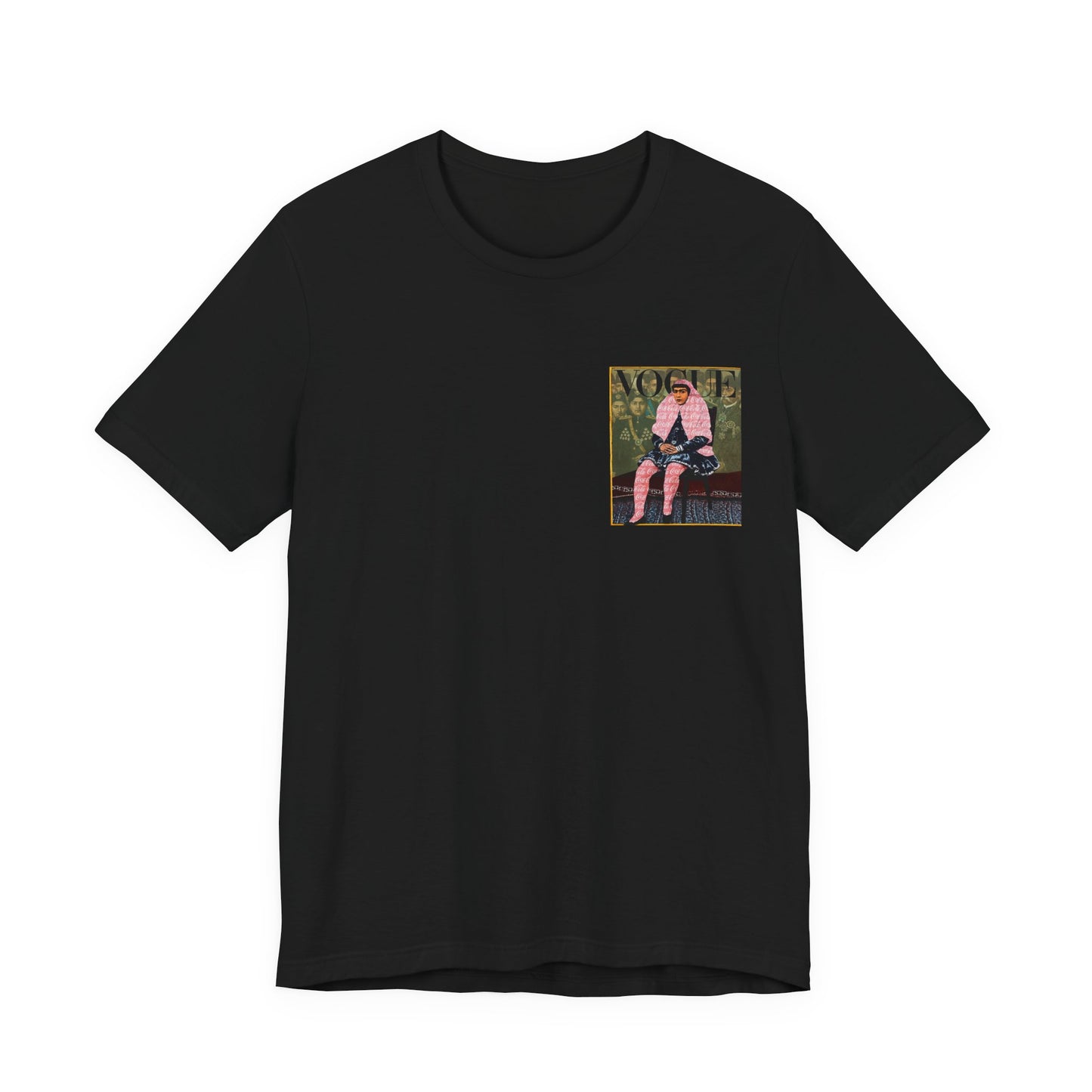 The Pink Veil Qajar T-Shirt - Pop Art Tee - Unisex