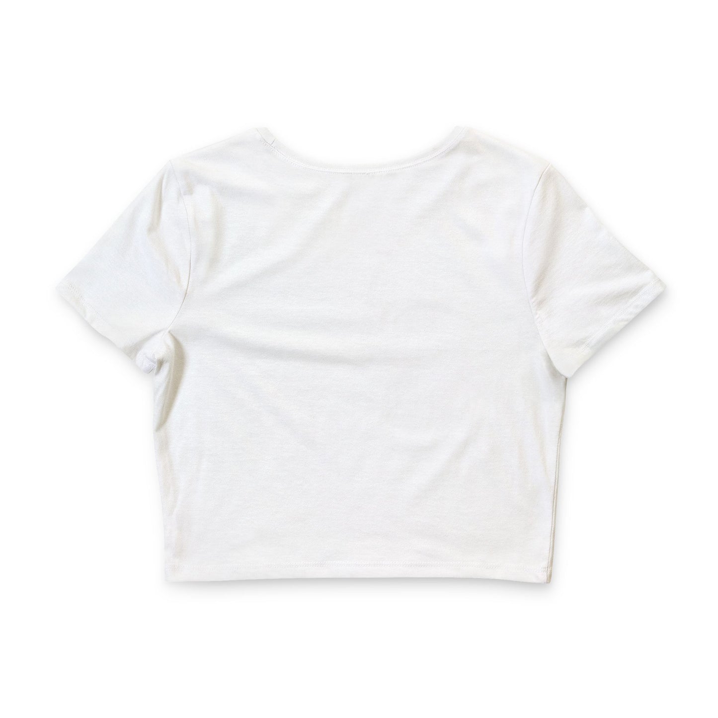 Zan Rooz Vintage Graphic Crop Top for Women – Statement Art T-Shirt