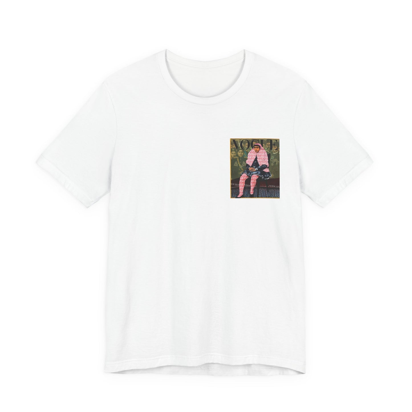 The Pink Veil Qajar T-Shirt - Pop Art Tee - Unisex
