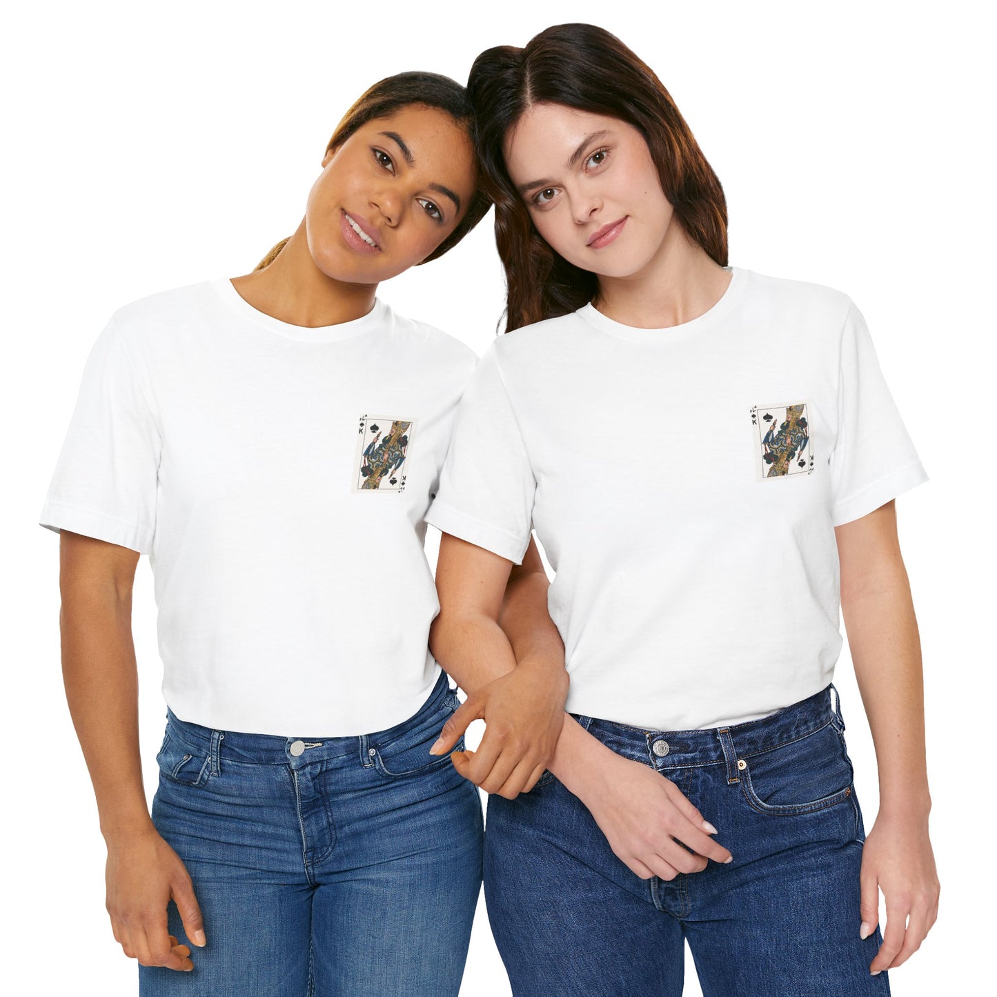 King of Spades T-Shirt - Vintage Playing Card Graphic Tee - Unisex
