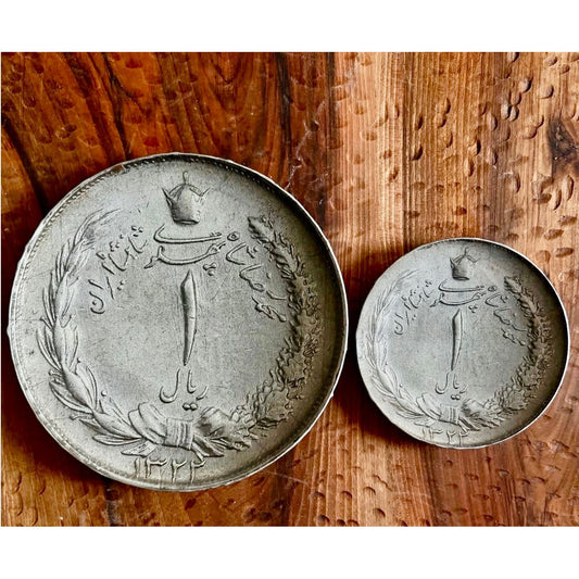 Royal Coin Plate (Pahlavi Era)