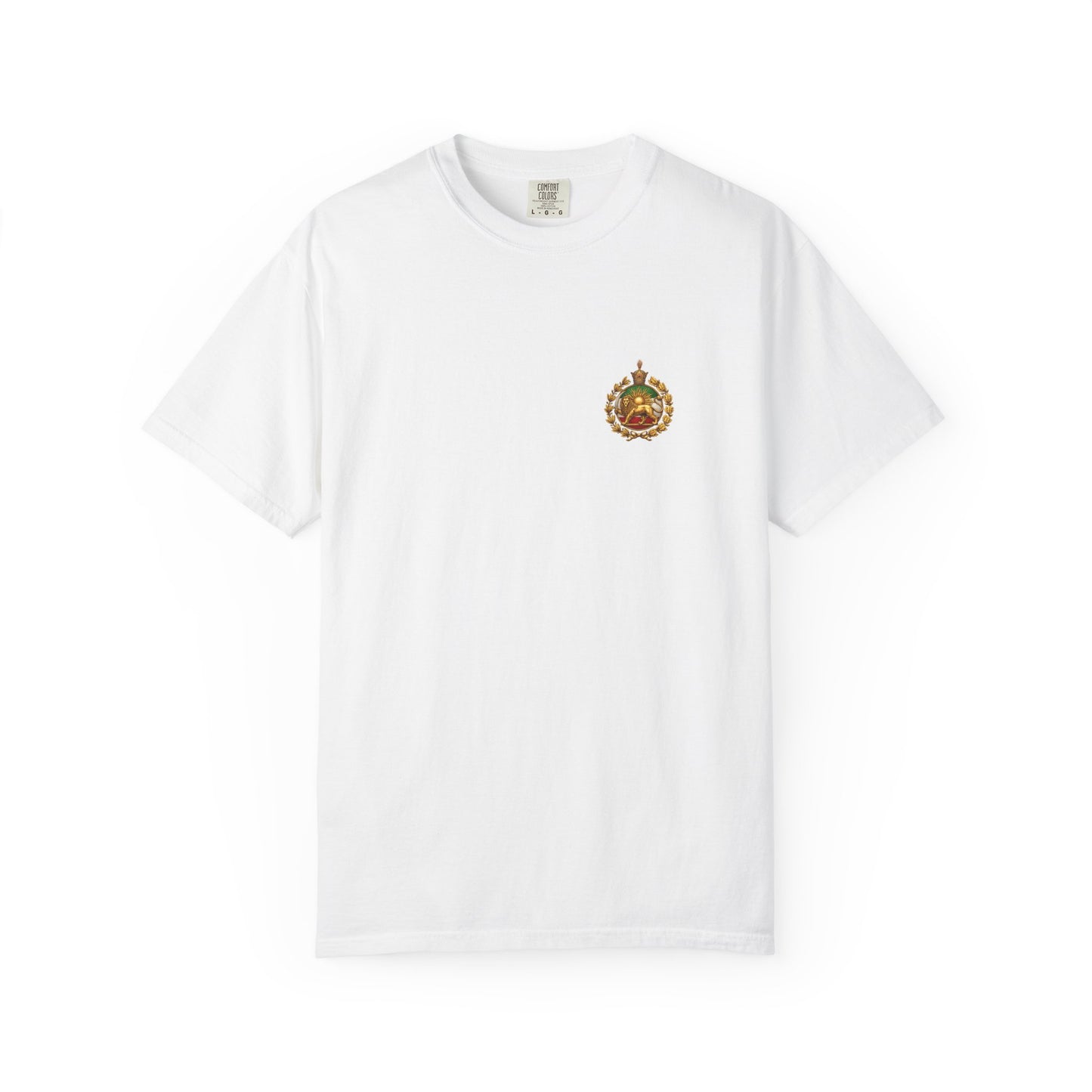 Lion and Sun T-Shirt - Shiro Khorshid Tee - Persian Iran Flag Unisex Shirt