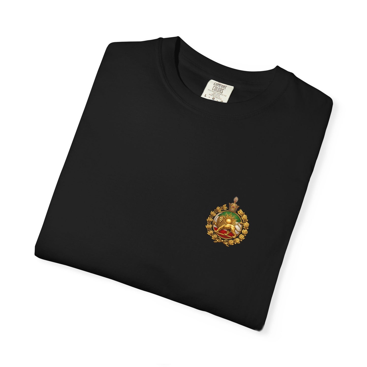Lion and Sun T-Shirt - Shiro Khorshid Tee - Persian Iran Flag Unisex Shirt