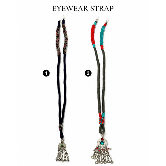 handmade fabric eyewear strap 
