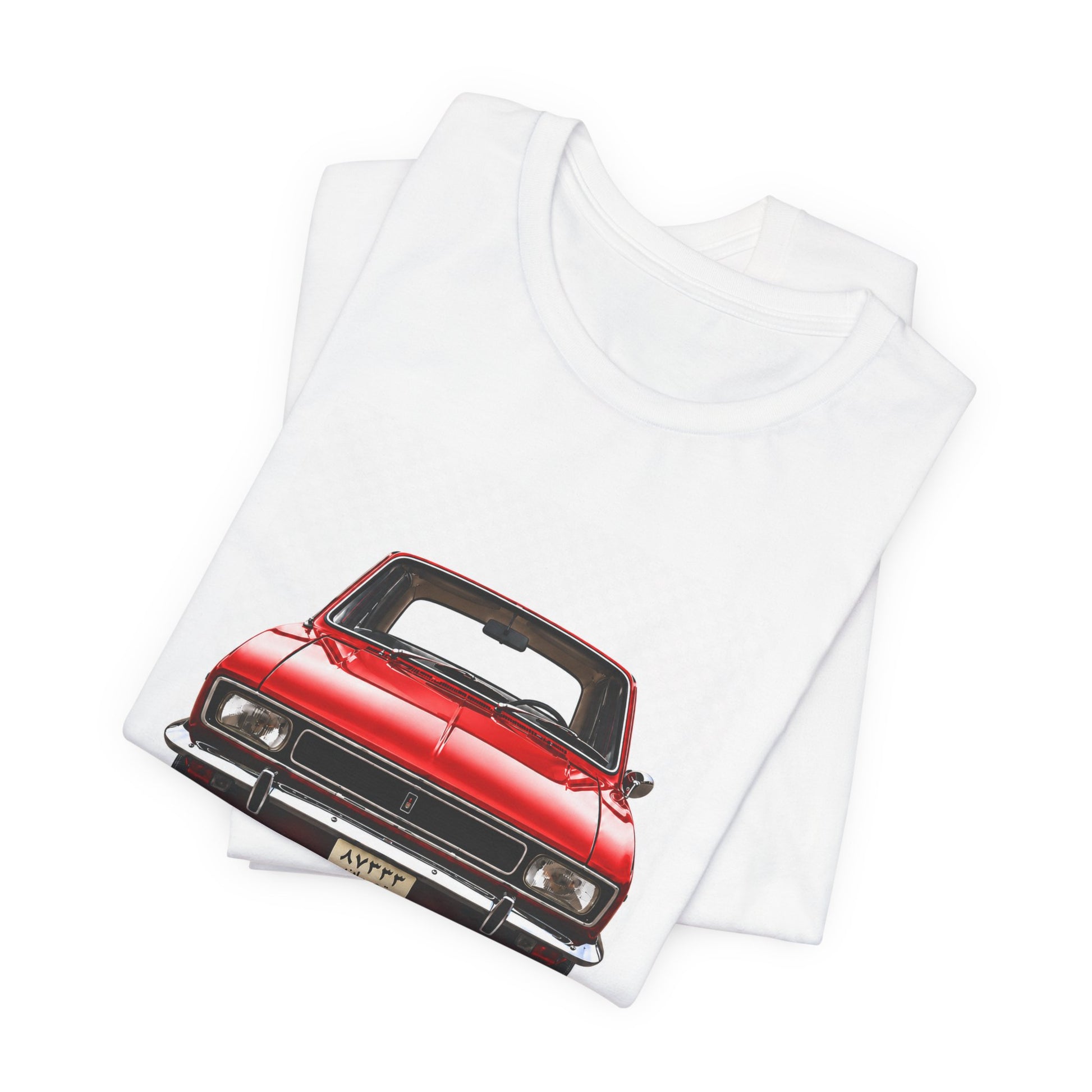 Vintage Peykan classic Iranina car graphic t-shirt by Mehr Gallery
