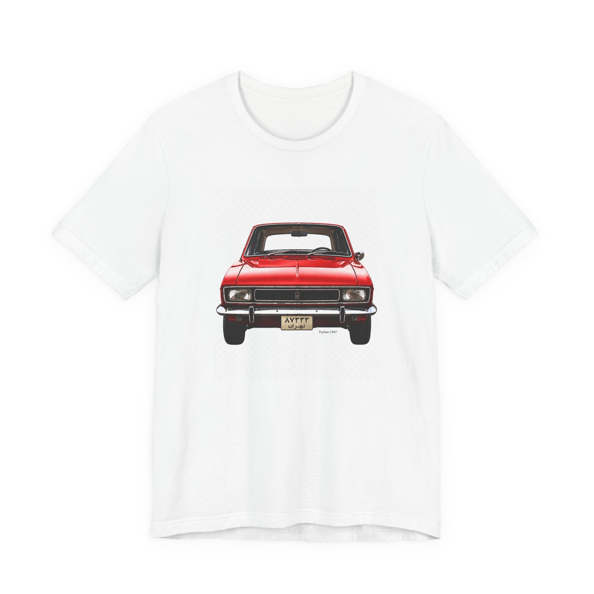 Vintage Peykan Persian classic car graphic t-shirt by Mehr Gallery