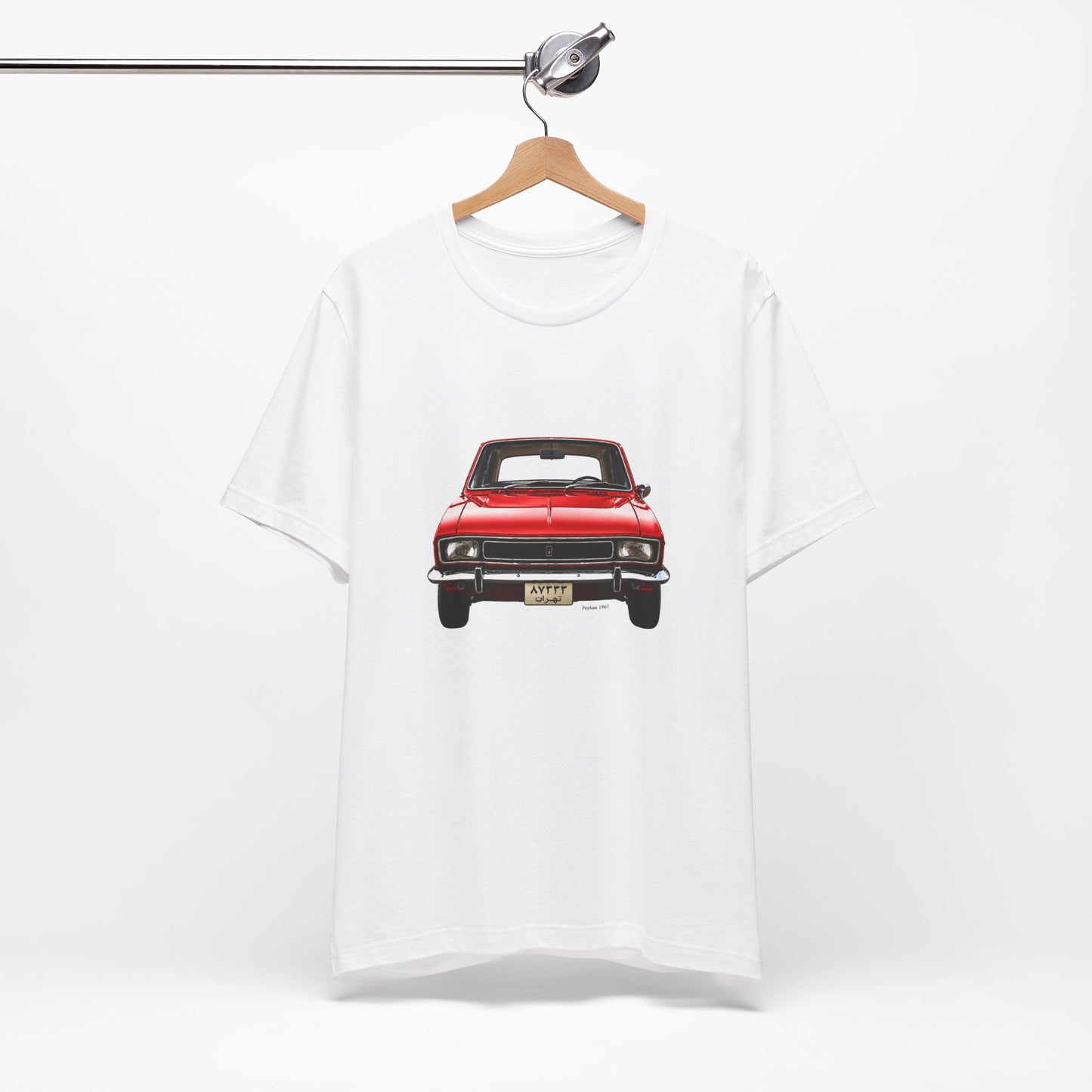 Vintage Peykan Persian classic car graphic t-shirt by Mehr Gallery