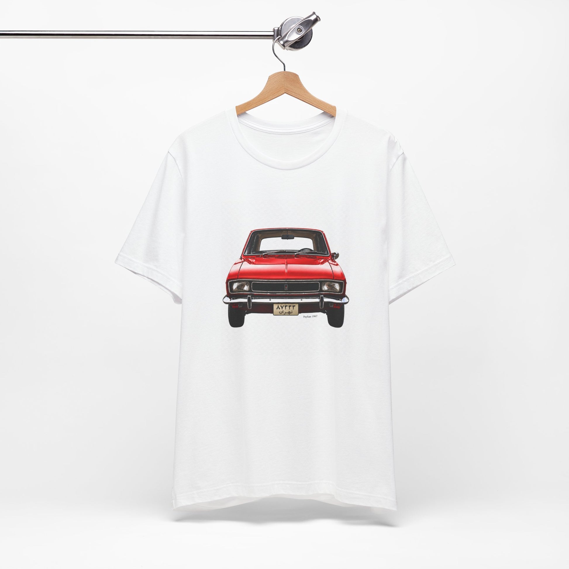 Vintage Peykan Persian classic car graphic t-shirt by Mehr Gallery