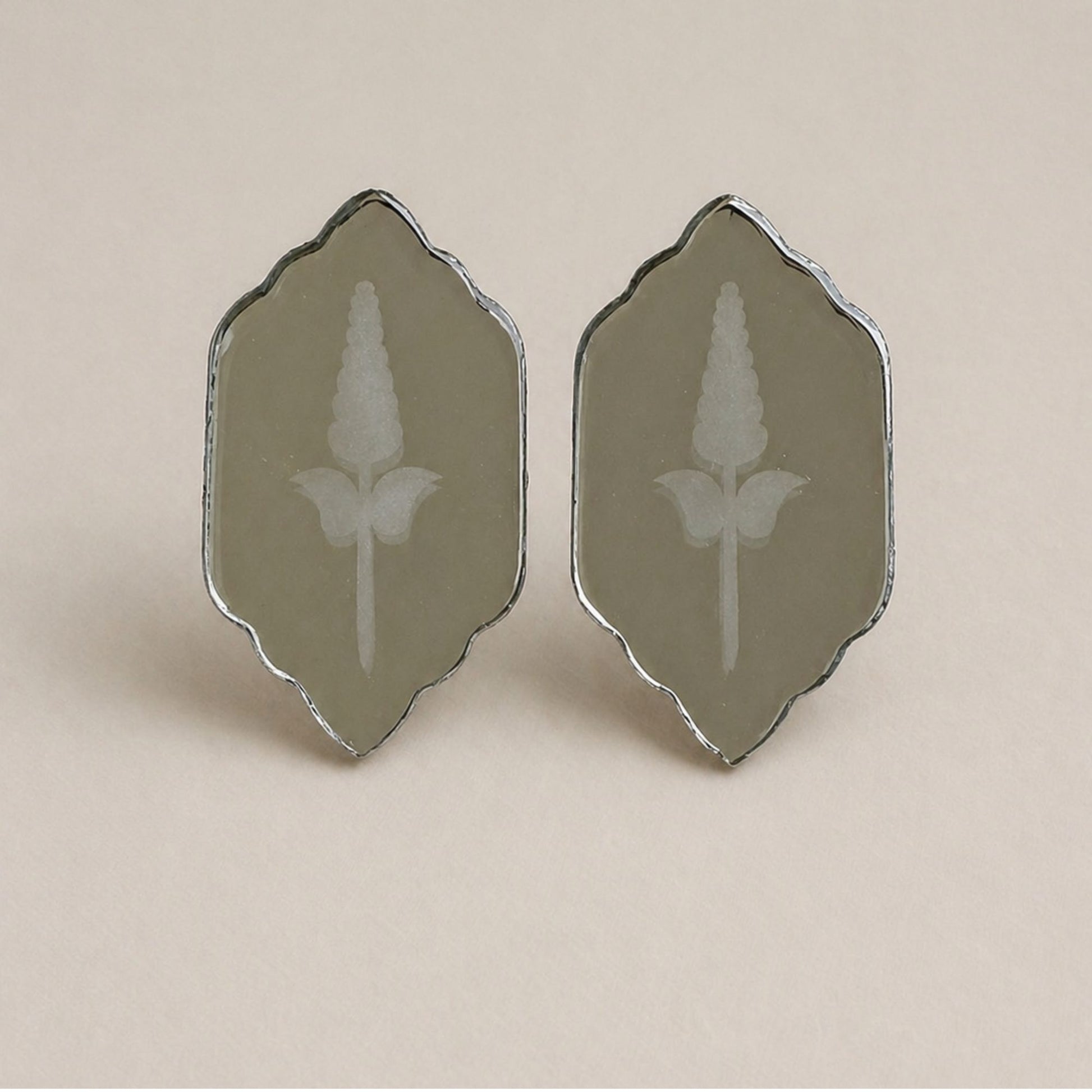large laser cut earrings night out style