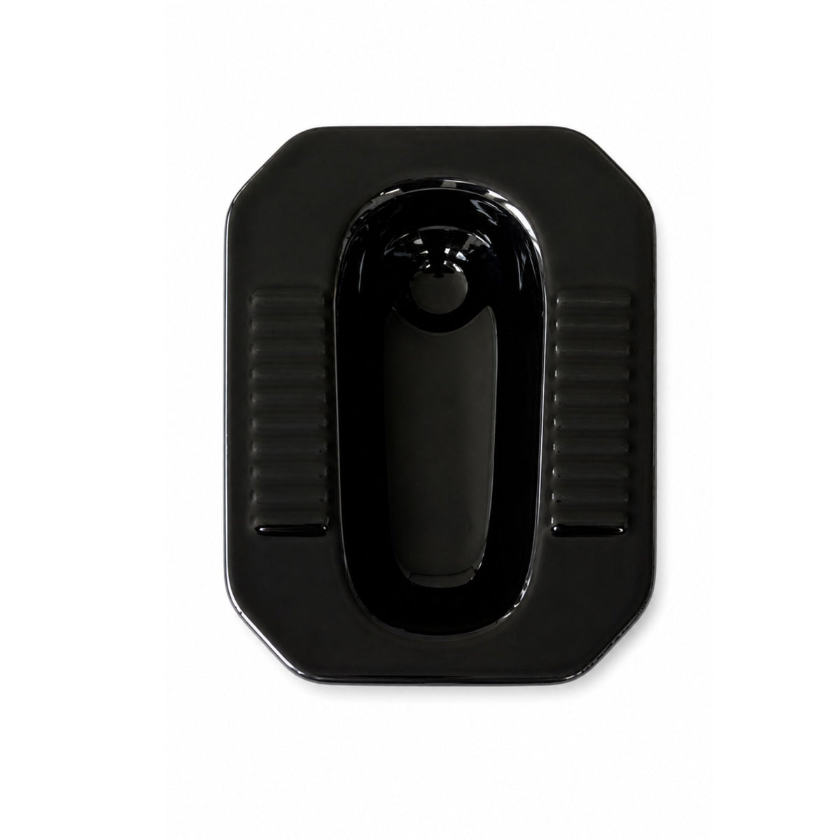 Black ceramic modern design handmade