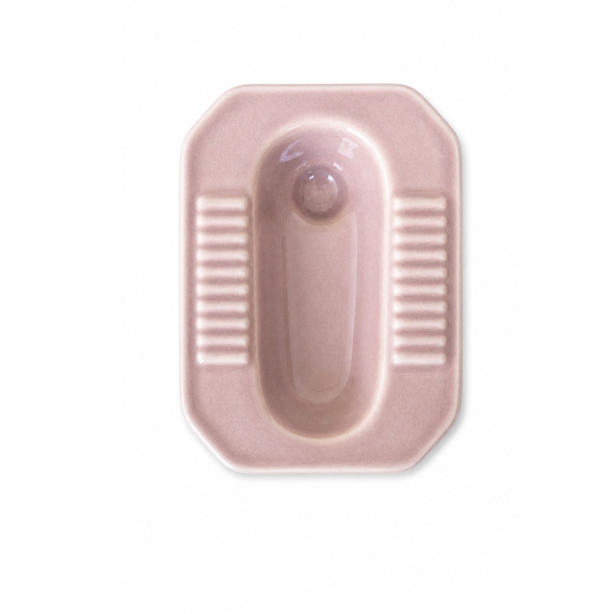 Blush pink ceramic glossy finish