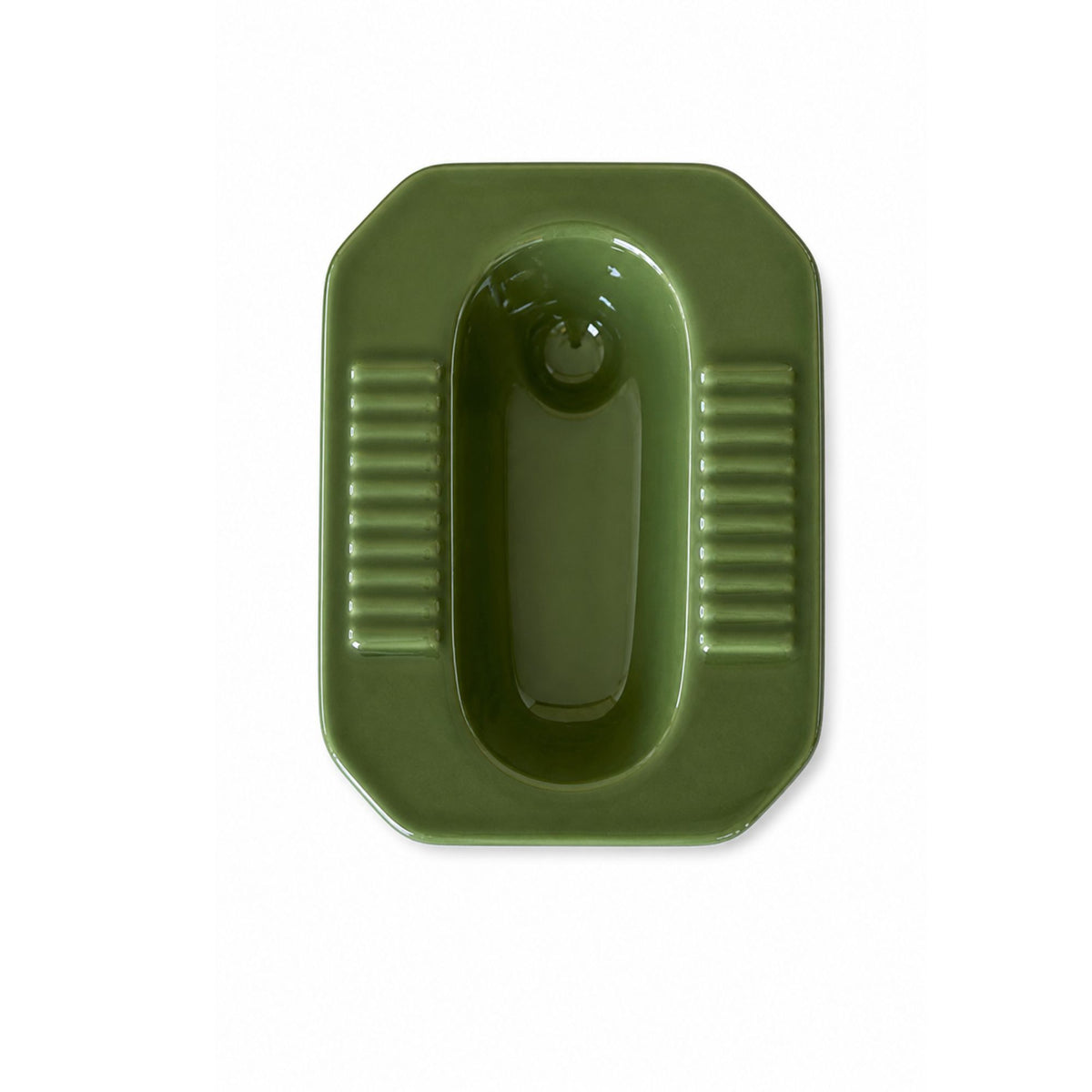 Olive green ceramic artisan handmade